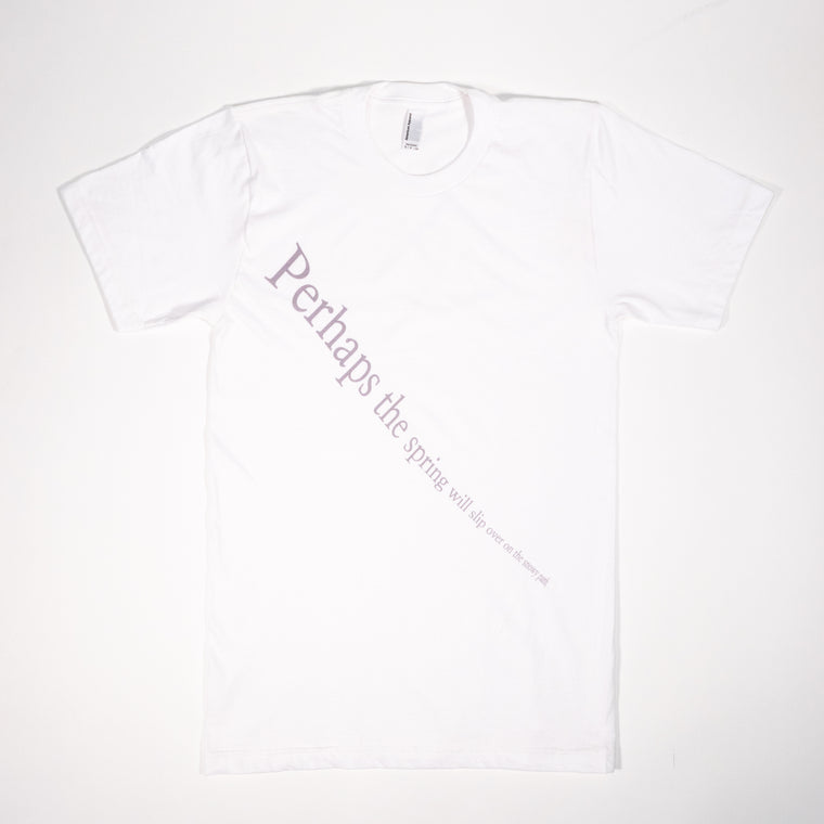 Poem T-Shirt - White